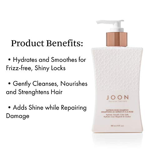 Joon Saffron Rose Shampoo + Pomegranate & Pistachio Oil, 10 Fl. Oz.