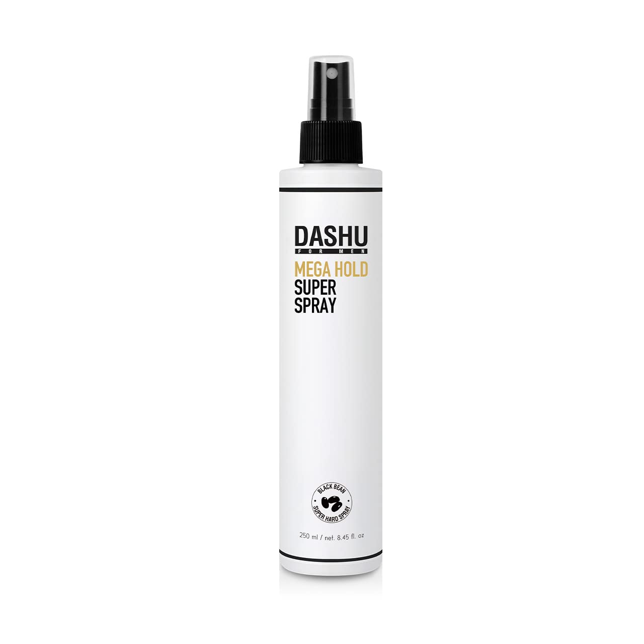 DASHU Premium Mega Hold Super Spray 8.45fl oz – Extra Strong Hold, Dryness Prevention, All-Natural Ingredients